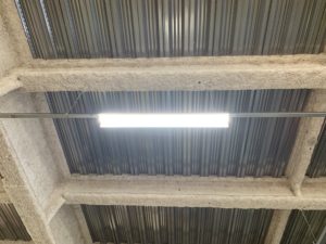 名古屋市港区の工場にて照明器具の取替電気工事