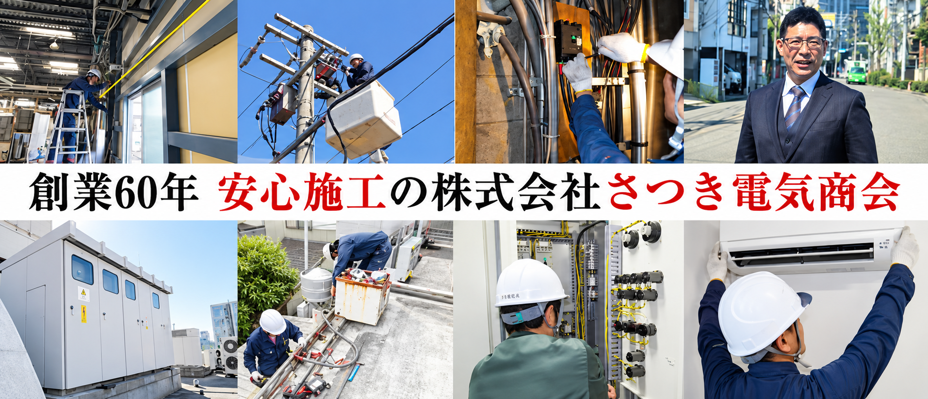 創業60年の株式会社さつき電気商会（名古屋市）